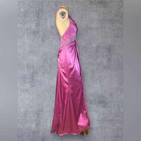 GIGI Designs Beaded Formal Gown – Perfect for Prom or Pageant - Picture 4 of 11